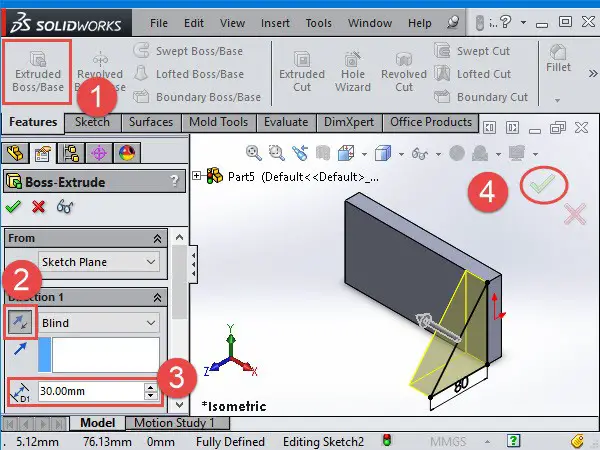Mirror Parts solidworks tutorial