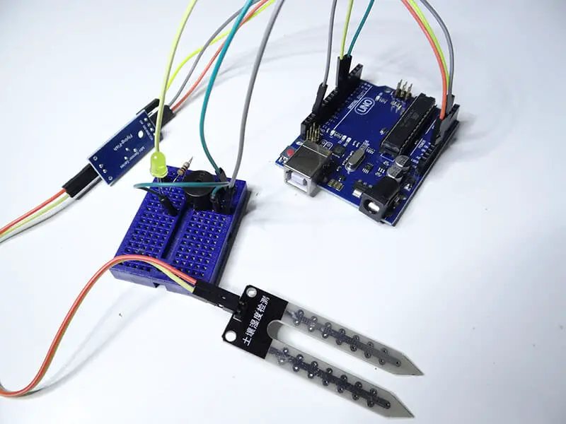 Soil Moisture Sensor With Arduino - Tutorial45