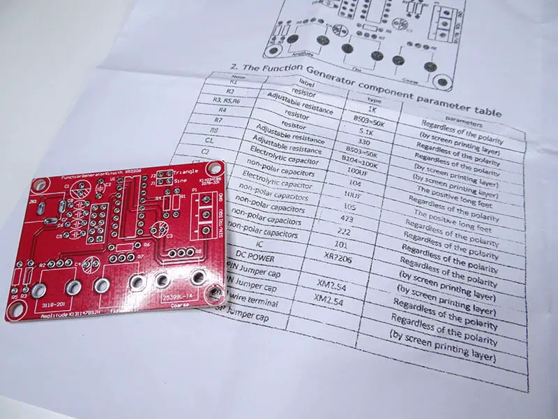 square wave generator circuit board diy