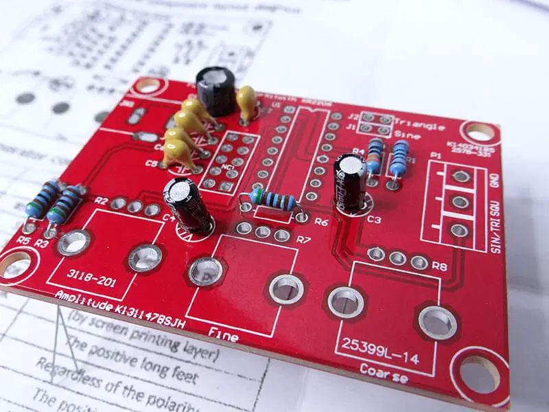 square wave generator circuit board