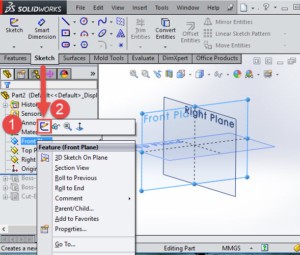 Solidworks Tutorial: Create a Simple 3D Object - Tutorial45