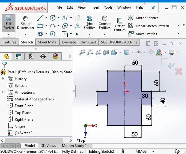 Solidworks Tutorial Sheet Metal Tutorial45