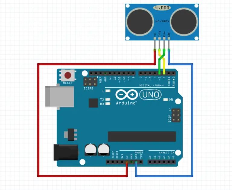 Arduino Projects: Ultrasonic Distance Sensor - Tutorial45