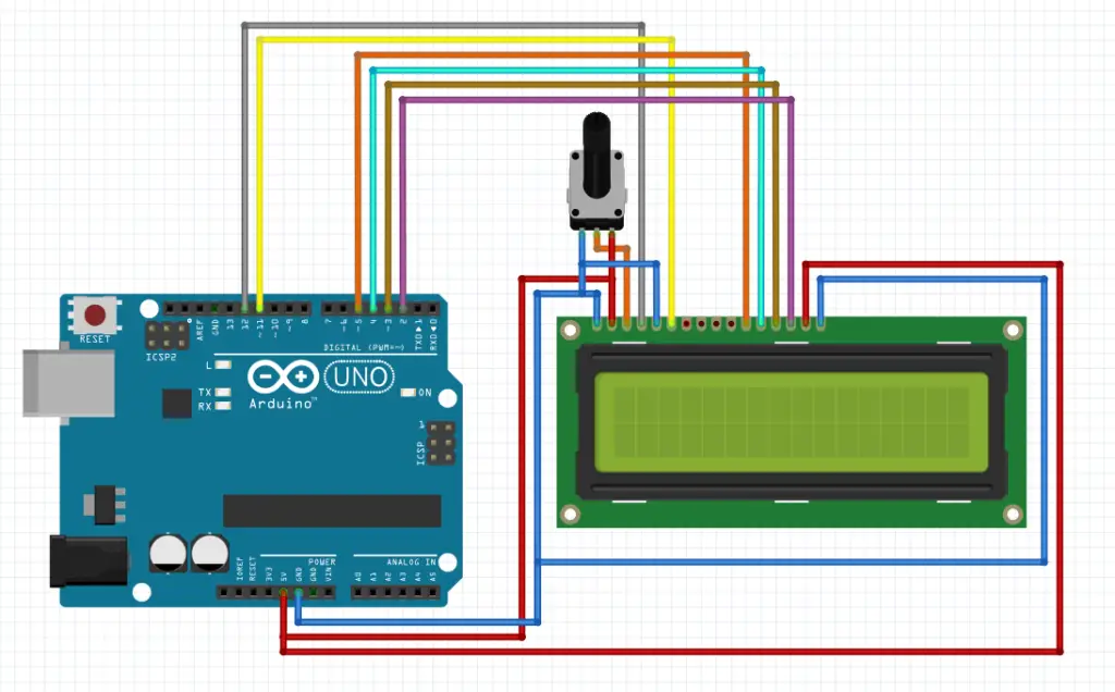 Arduino Projects: Arduino LCD Display - Tutorial45