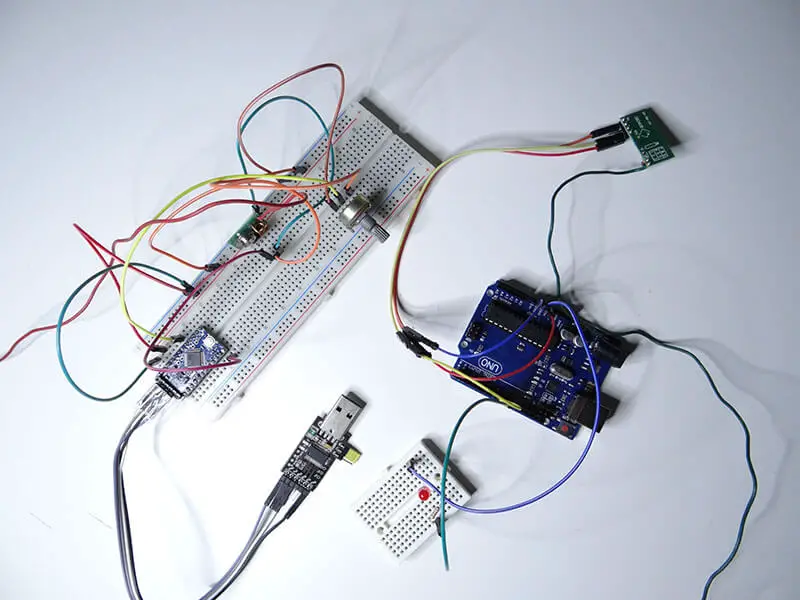 Arduino Wireless Communication Project - Tutorial45