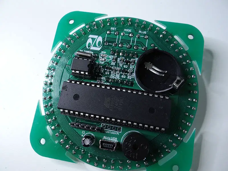completed circuit board