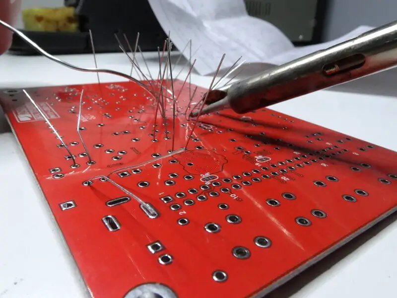 soldering electronic components