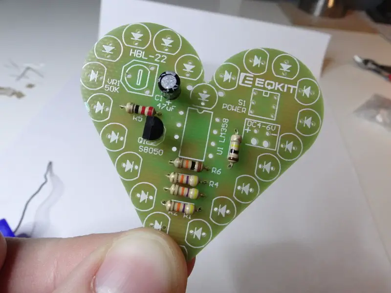 electronic diy projects, front face