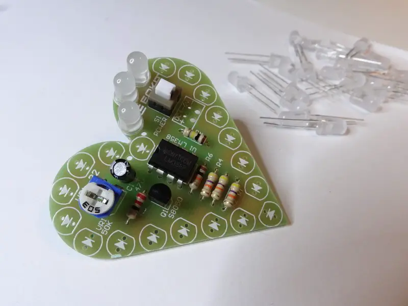 electronic diy projects, mounting leds