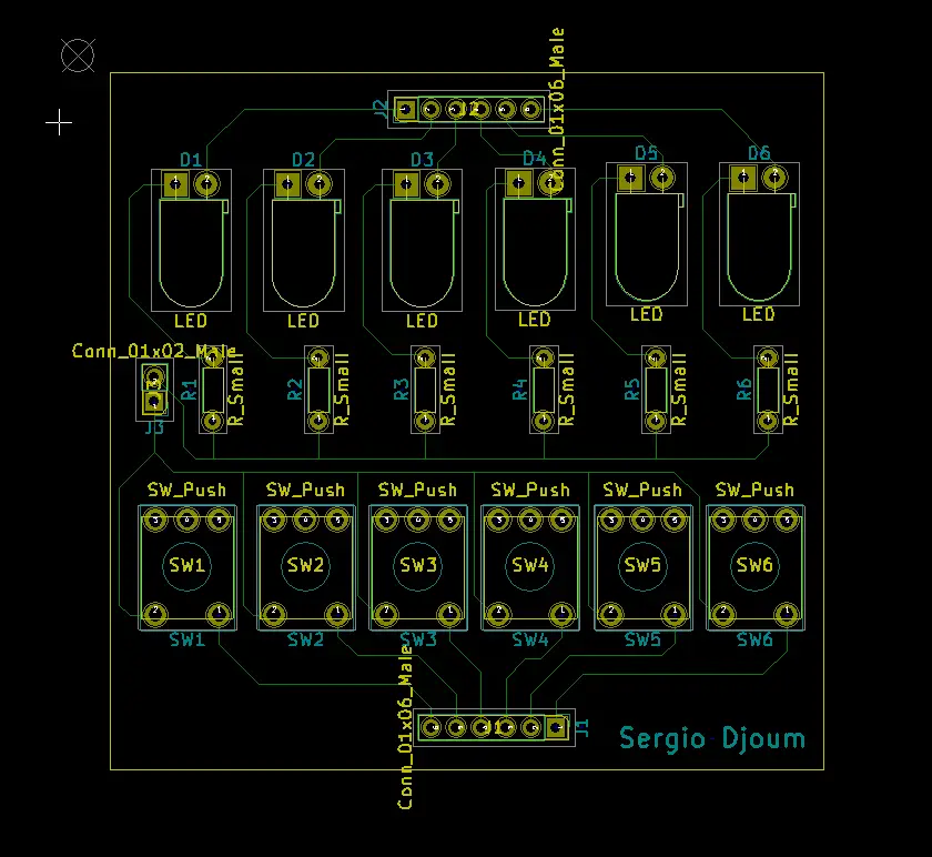 schematic electronic board